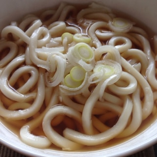 手作り出汁で、あつあつうどん♡